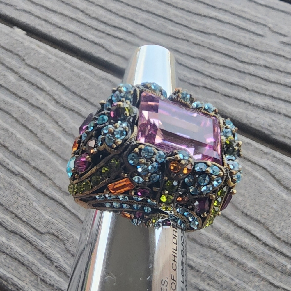 Beautiful colorful ring - Picture 4 of 9